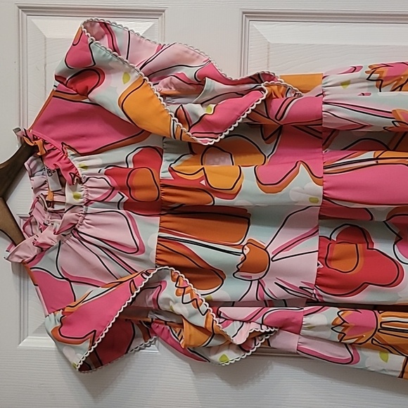 Crosby by Mollie Burch Evie Dress in Painted Petals